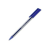 stylo pointe moyenne bleu