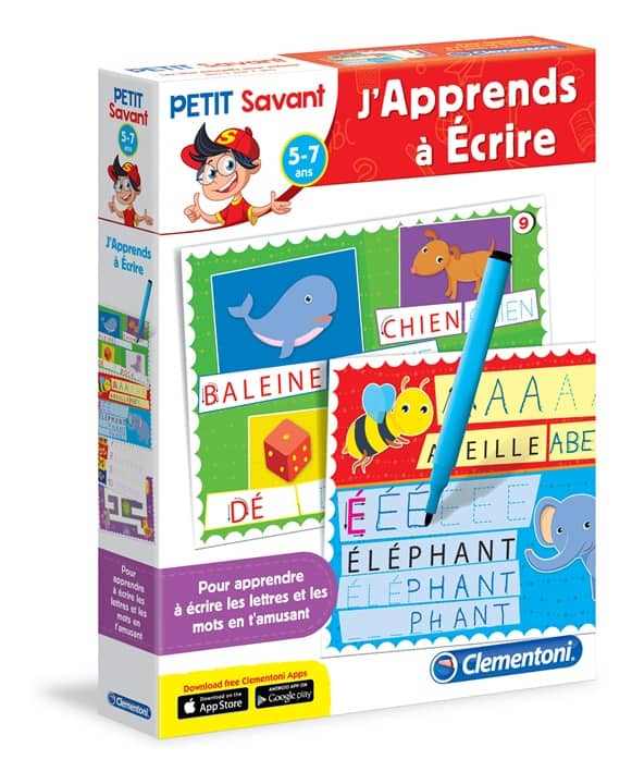 J’APPRENDS À ÉCRIRE