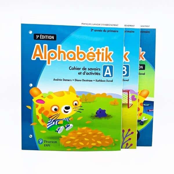 ALPHABÉTIK A, B 2e année - Papeterie Gilbert / JEUX A&G