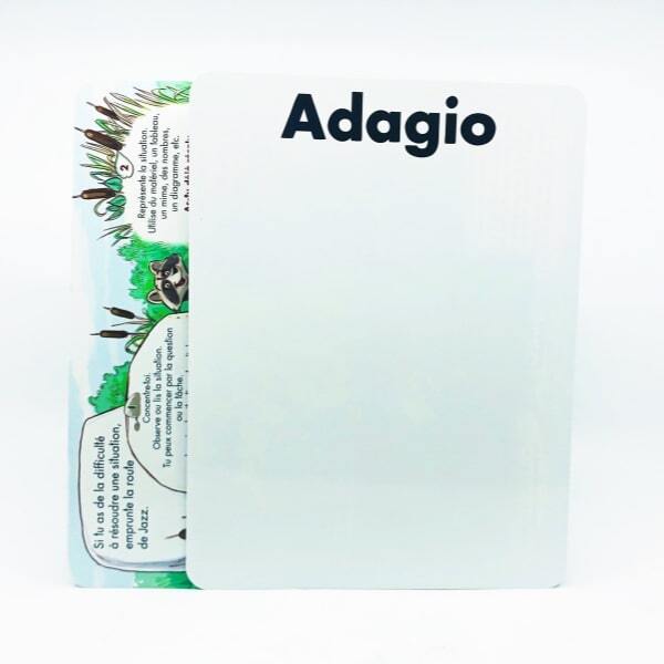 ARDOISE ADAGIO C/D 4e année