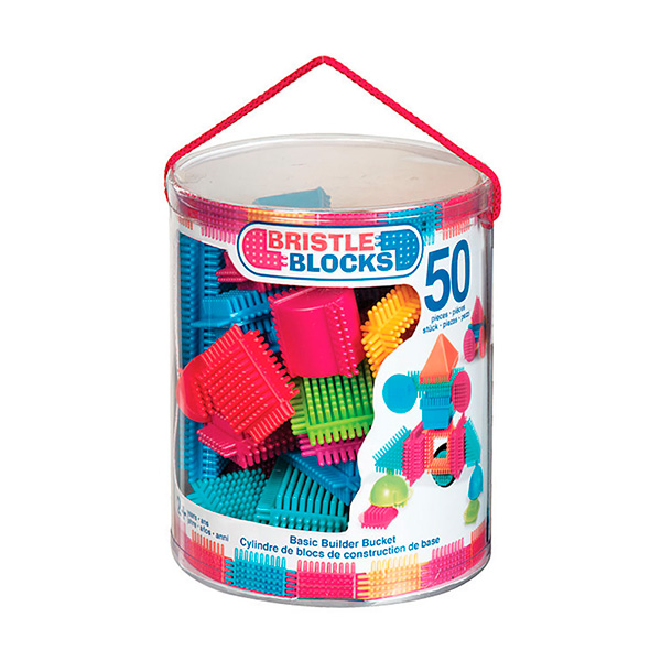 BRISTLE BLOCKS -SEAU DE BASE (50 pièces)