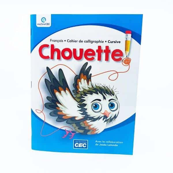 CHOUETTE ÉCRITURE CURSIVE 1e-2e année