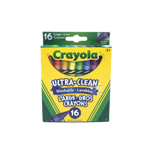 Crayons de cire large Crayola (16)