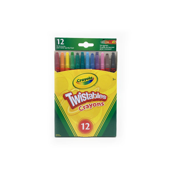 CRAYONS DE CIRE TWISTABLES