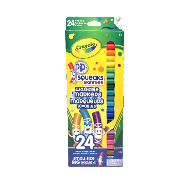 Marqueurs lavables Pip-Squeaks (24)