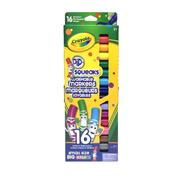 Marqueurs lavables Pip-Squeaks (16)