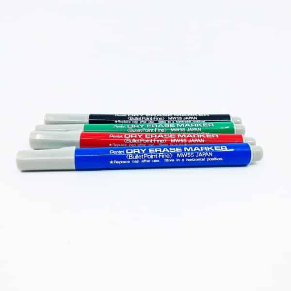 Marqueur effaçable à sec PENTEL (coul. ass.) - Crayons & accessories pour  tableaux blancs - Crayons & compagnie - Fournitures scolaires