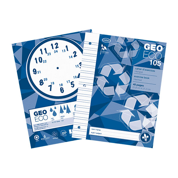 CAHIER D’EXERCICES GEOECO #105