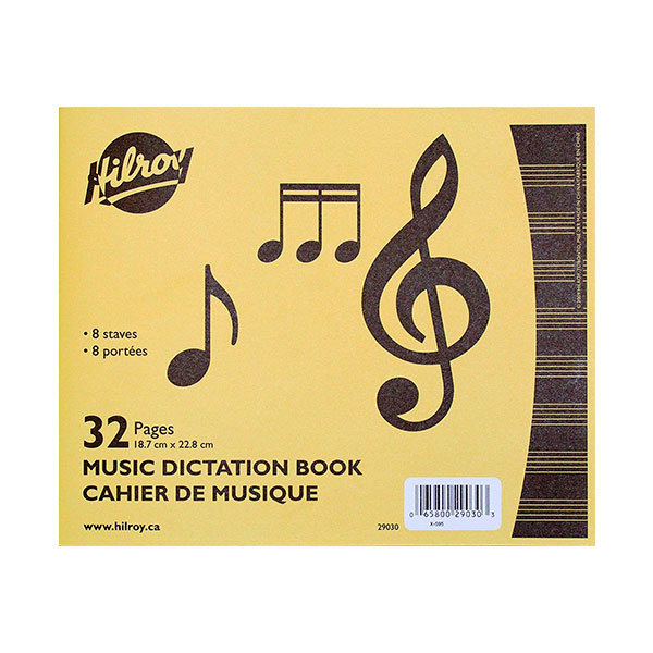 CAHIER DE MUSIQUE