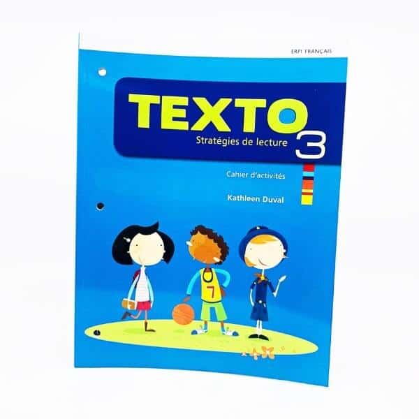 TEXTO 3e année