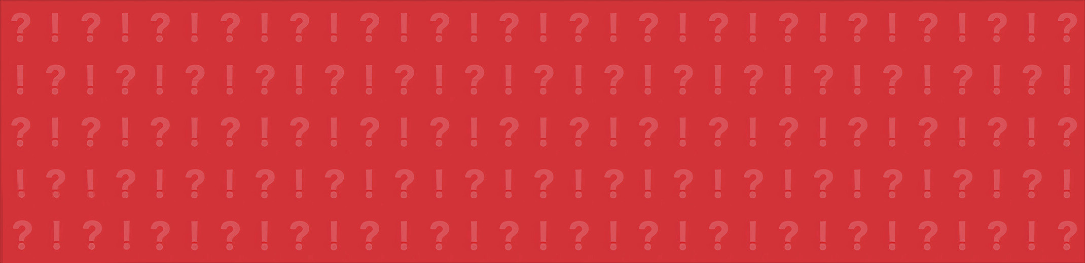 FAQ banner