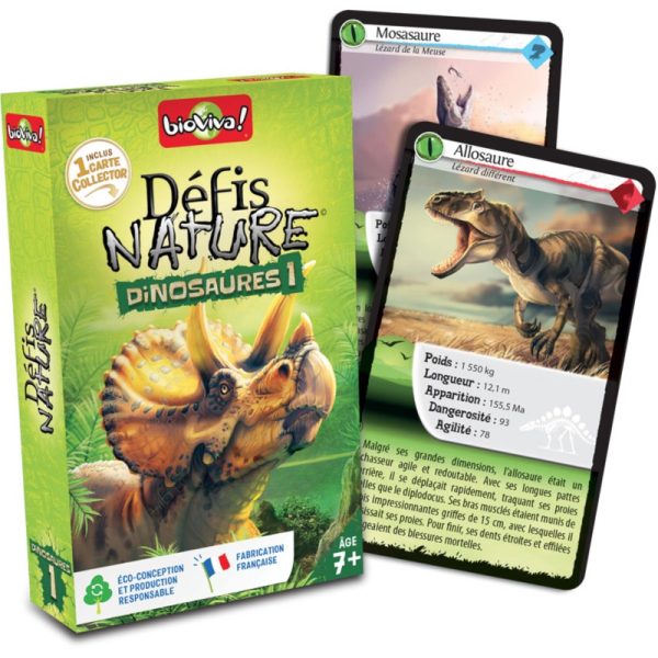 Défis Nature / Dinosaures 1 VERT (Nouvelle version) – Image 2