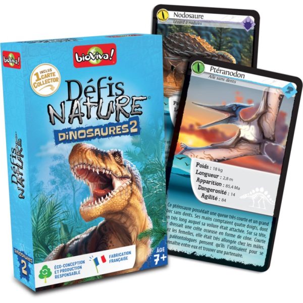 Défis Nature / Dinosaures 2 BLEU (Nouvelle version) – Image 2