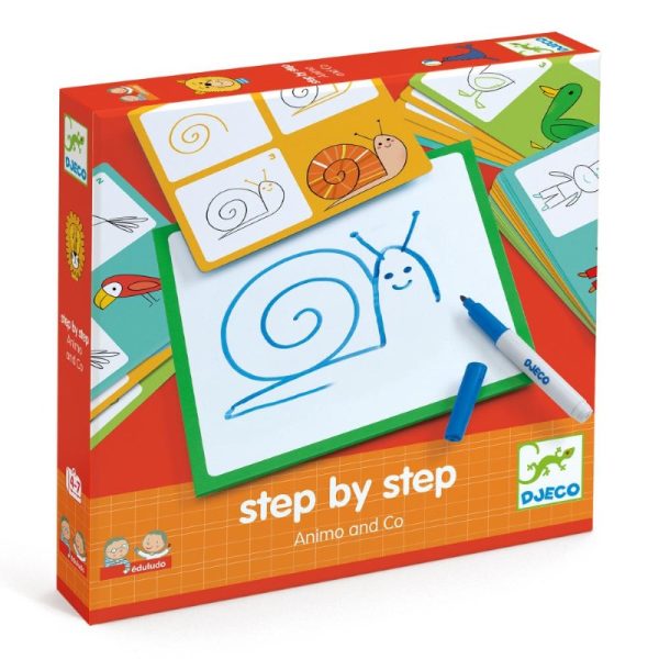 EDULUDO-STEP BY STEP ANIMAUX