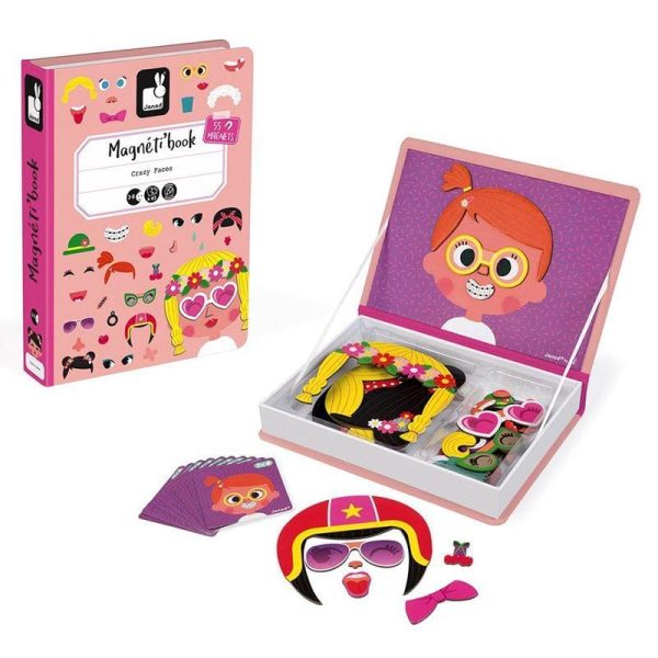 MAGNÉTIBOOK CRAZY FACES ROSE – Image 2