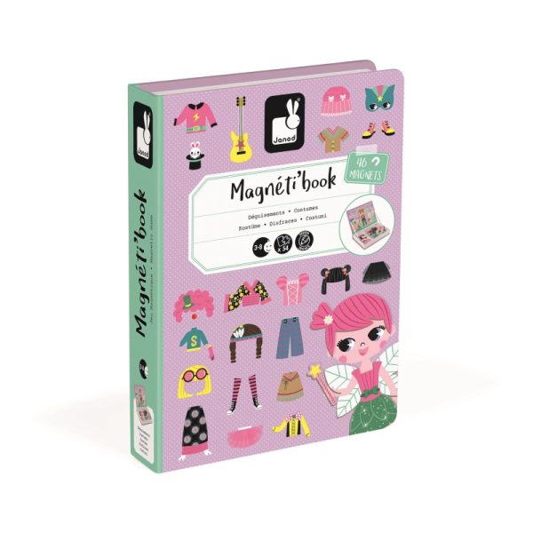 MAGNÉTIBOOK DÉGUISEMENTS ROSES