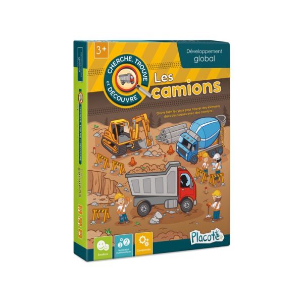 CHERCHE ET TROUVE LES CAMIONS