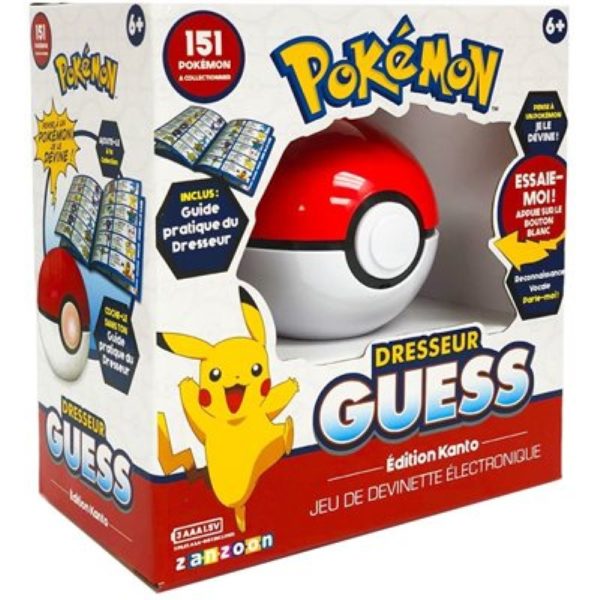 POKÉMON DRESSEUR GUESS – ÉDITION KANTO