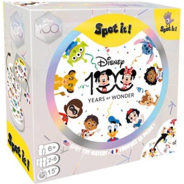 SPOT IT! / DOBBLE – DISNEY 100