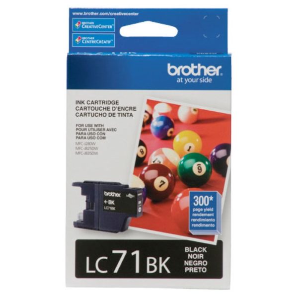 Cartouche d’encre noir LC71 BK