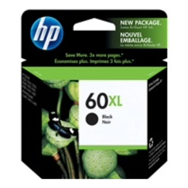 Cartouche d’encre noir HP 60XL