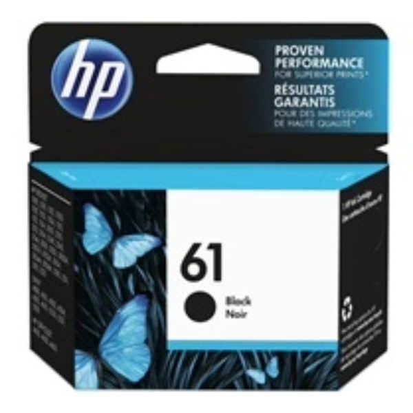Cartouche d’encre noir HP 61