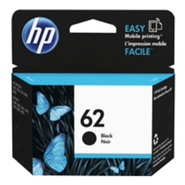 Cartouche d’encre noir HP 62