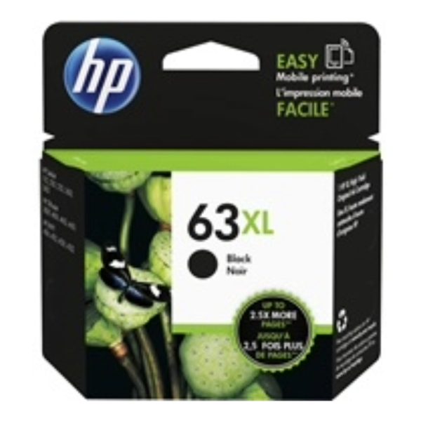 Cartouche d’encre noir HP 63XL