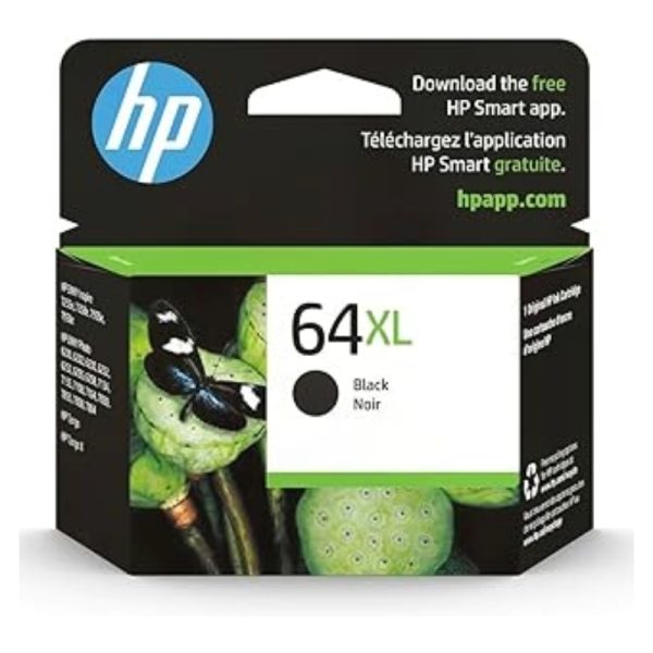 Cartouche d’encre noir HP 64XL