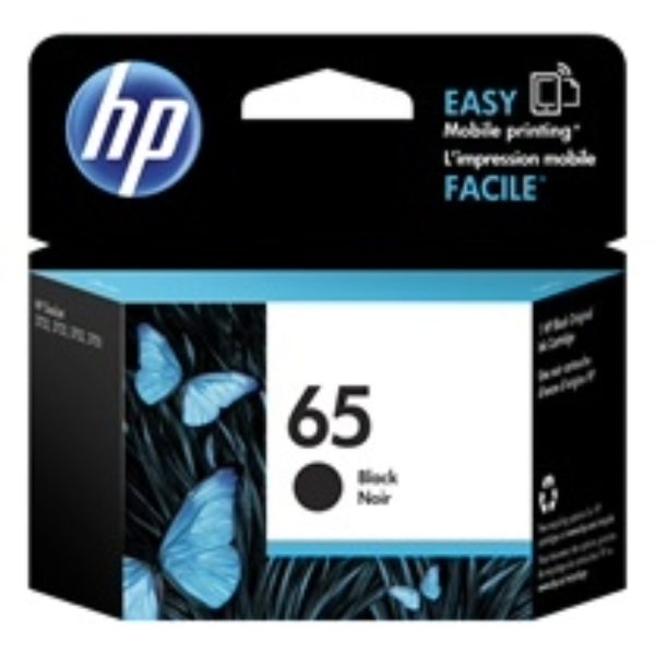 Cartouche d’encre noir HP 65
