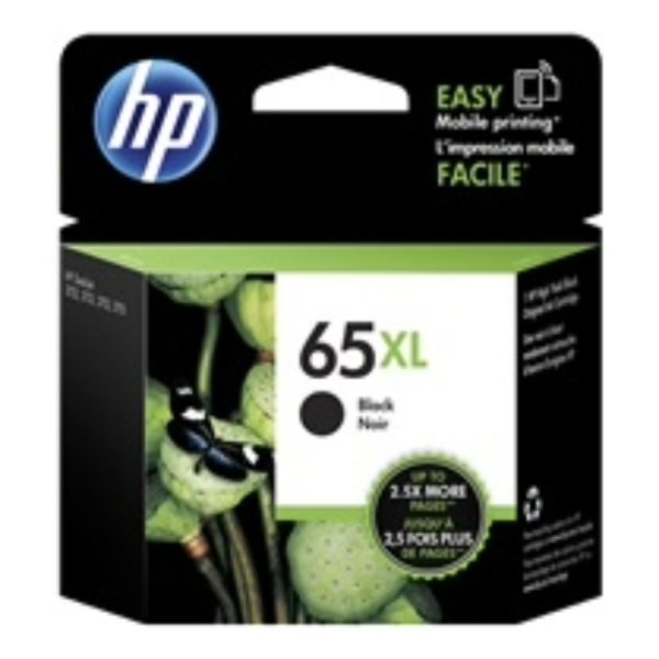 Cartouche d’encre noir HP 65XL