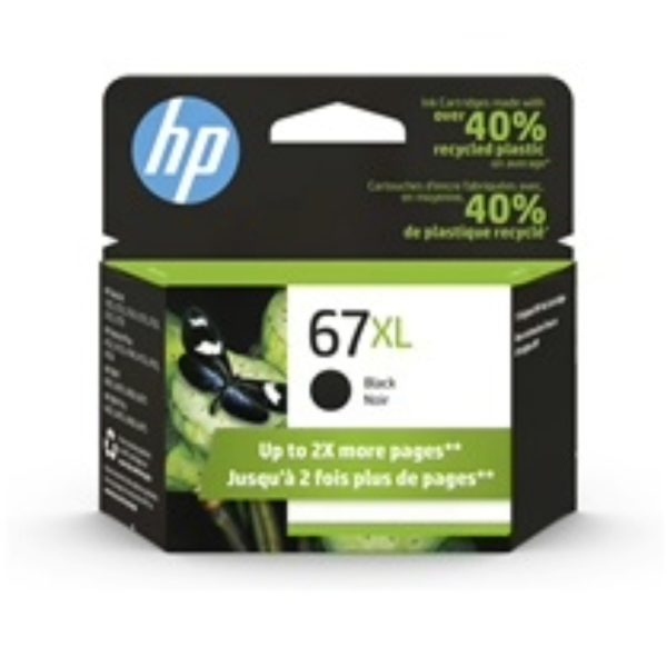 Cartouche d’encre noir HP 67XL