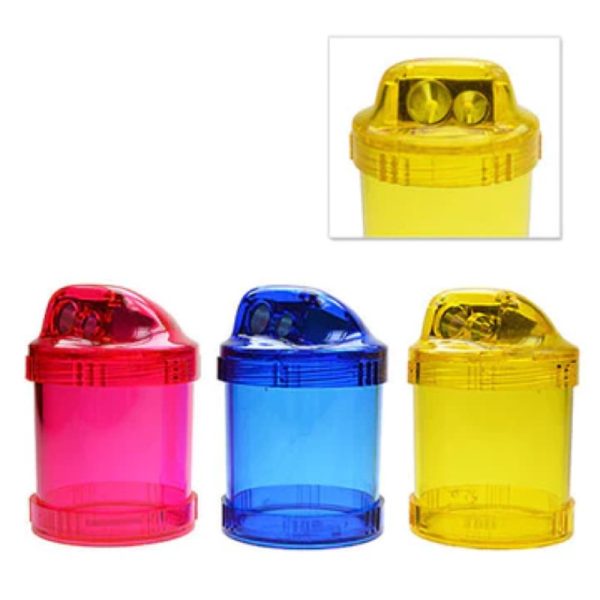 Taille-crayon grand format 2 trous