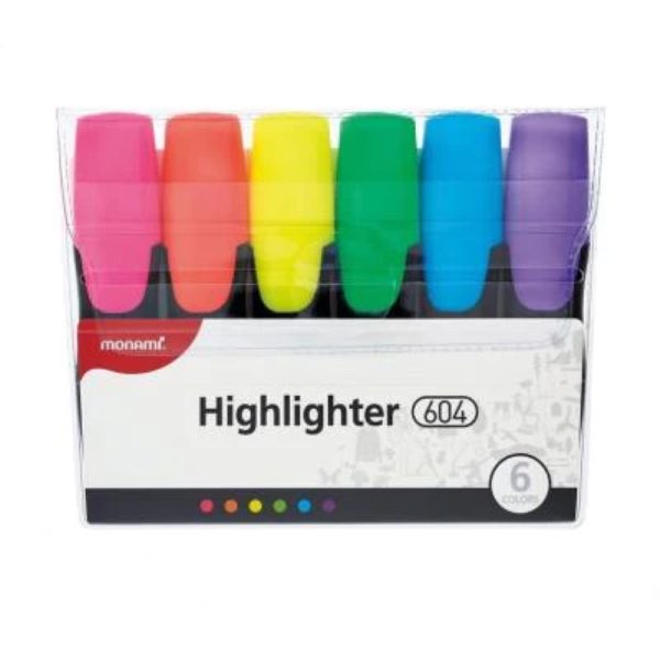 Surligneurs large fluo #604 (6)