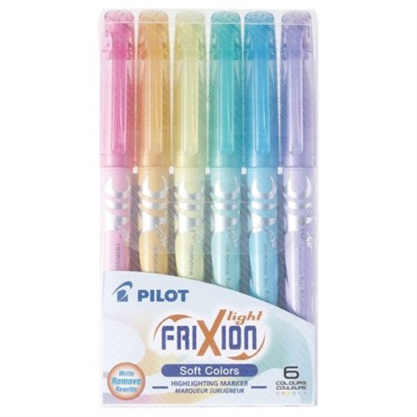 Ensemble de surligneurs Frixion pastel (6)