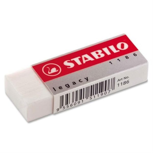 Gomme à effacer blanche Stabilo