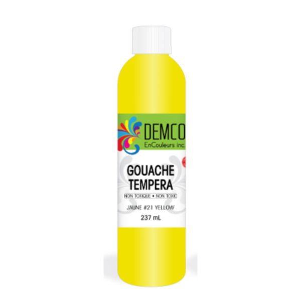 Gouache 237 ml / 8 oz – plusieurs couleurs disponibles