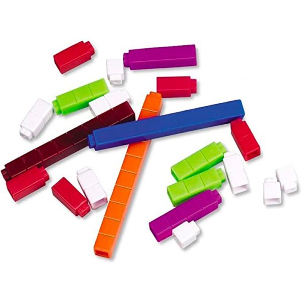 Réglettes en plastique emboîtables – Cuisenaire Rods – Image 2