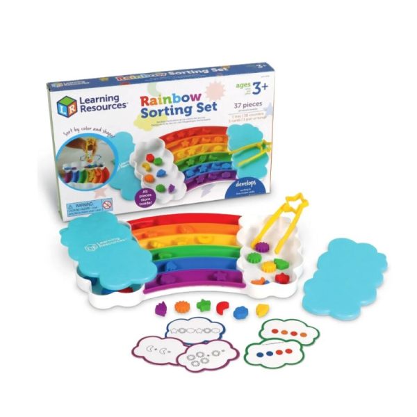 Plateau de tri arc-en-ciel – Rainbow sorting set – Image 2