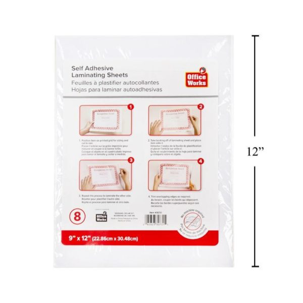 Pochettes à plastifier à froid (8)