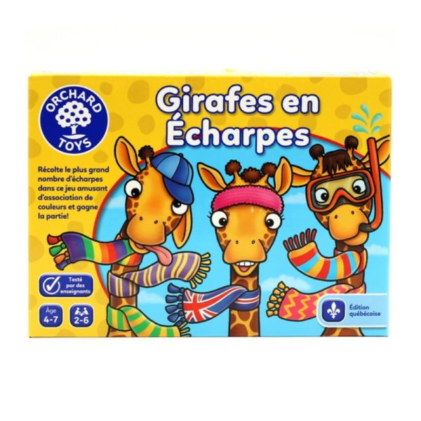 Girafes en écharpes