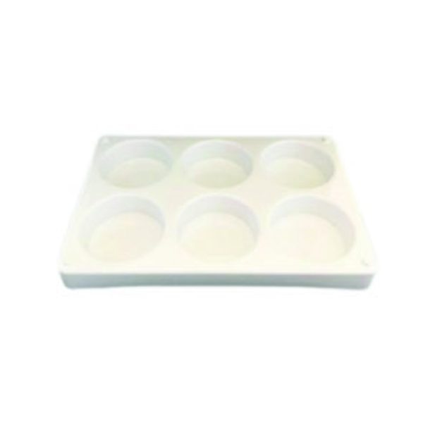 Plateau pour pastilles de gouache en pain