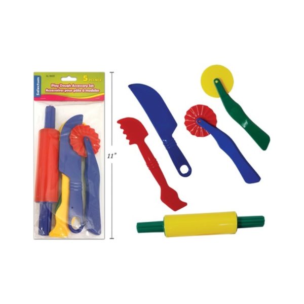 Ensemble d’outils pour pâte à modeler (5)