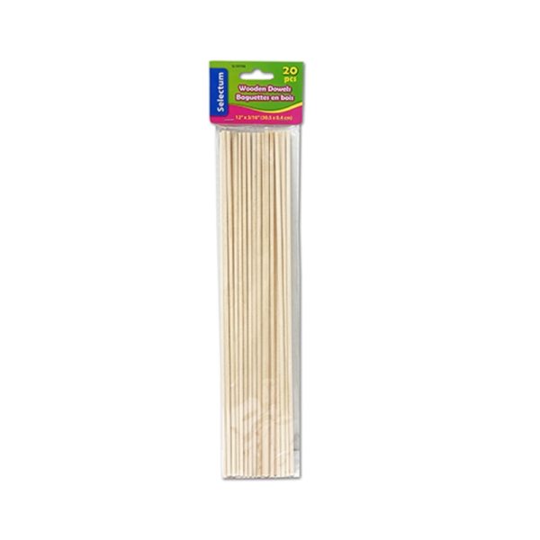 Baguettes en bois 12 po (20)