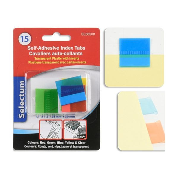 Index séparateurs autocollants (15)