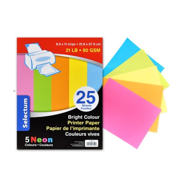 Papier de couleur (25)