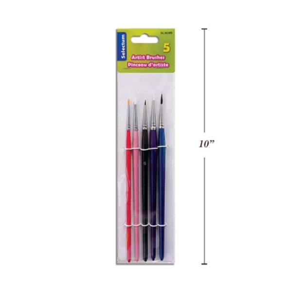 Ensemble de pinceaux assortis (5)