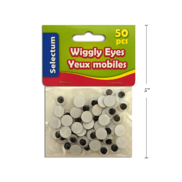 Yeux mobiles noirs 10 mm (50)