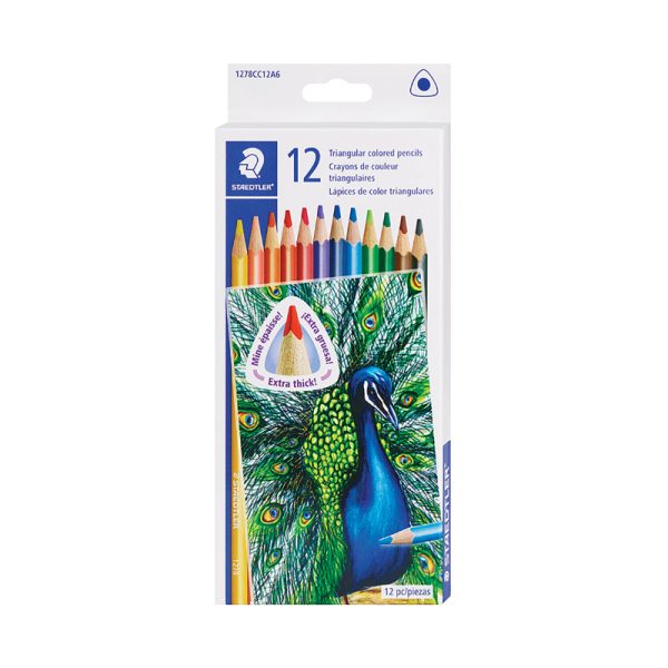 Crayons à colorier en bois (12)