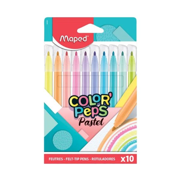 Marqueurs lavables – pastel (10)